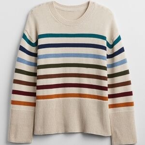 GAP 24/7 Split Hem Crewneck Sweater